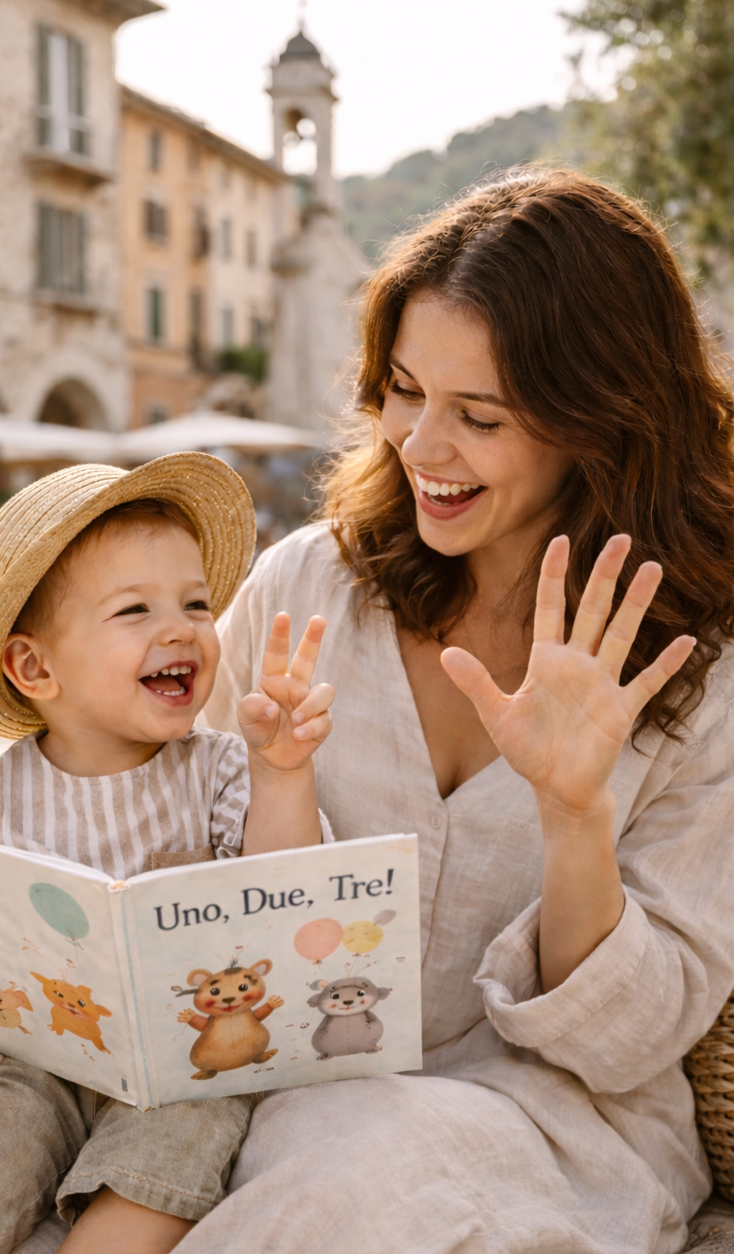 Italian Language Kit for Babies (0–4 Years)